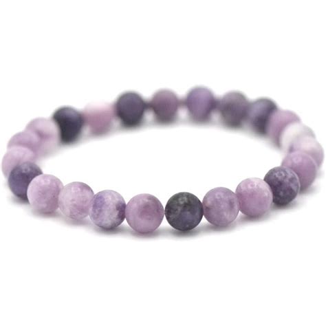 Miracles Min Raux Bracelet Perle Ronde Mm Pierre Naturelle Cr Ation