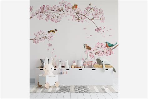 Japanse Kersenbloesem Behang Sakura Behang Walloha