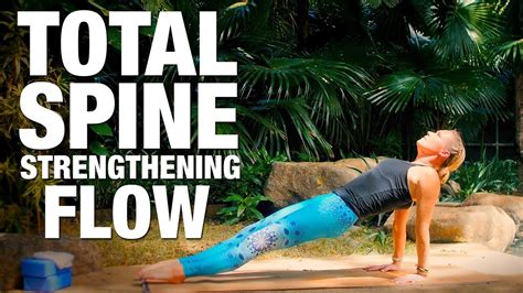 Total Spine Strengthening Flow Yoga Class Five Parks Yoga Youtube