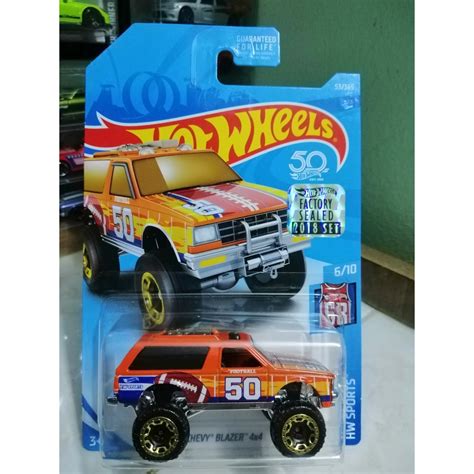 Hot Wheels Factory Sealed Hw Sports Chevy Blazer X Shopee Malaysia