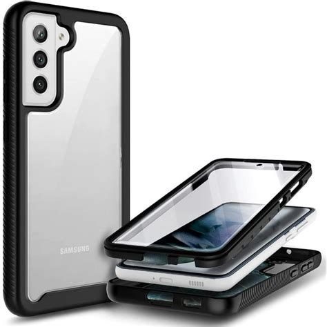 Nagebee Case For Samsung Galaxy S21 Fe 5g With Built In Screen Protector Full Body Shockproof