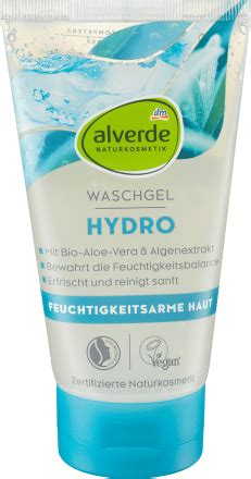 Alverde NATURKOSMETIK Gel Za Umivanje Obraza Z Bio Aloe Vero In