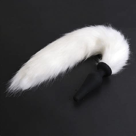 Silicone Tail Anal Plug Sq Chastitygo