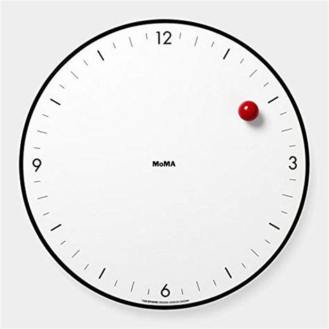 Moma Timesphere Clock White Clock Wall Clock Modern Clock