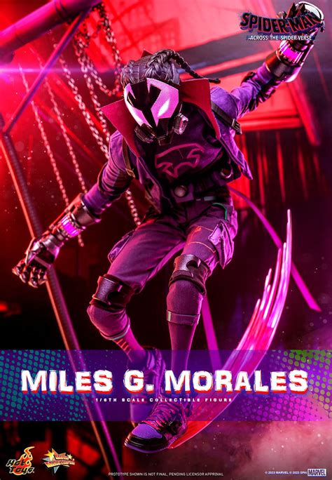 Hot Toys Miles G Morales Sixth Scale Figure Spider Man Limited Collectible Comic Concepts