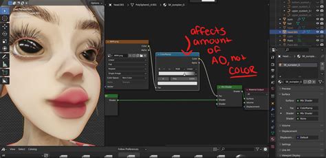 texturing - How to change ambient occlusion color with AO map ...