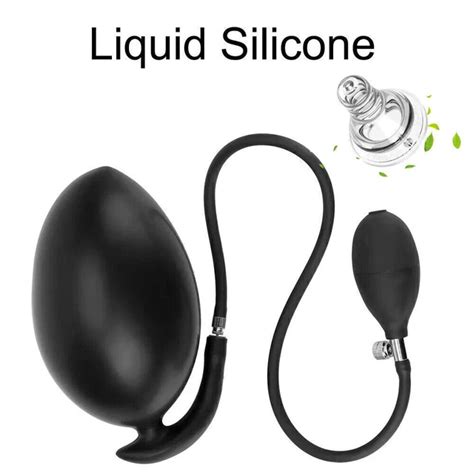 ADULTS GAMES BONDAGE INFLATABLE ANAL SEX PLUG VAGINAL EXPANDER BUTT DILATOR TOYS EUR