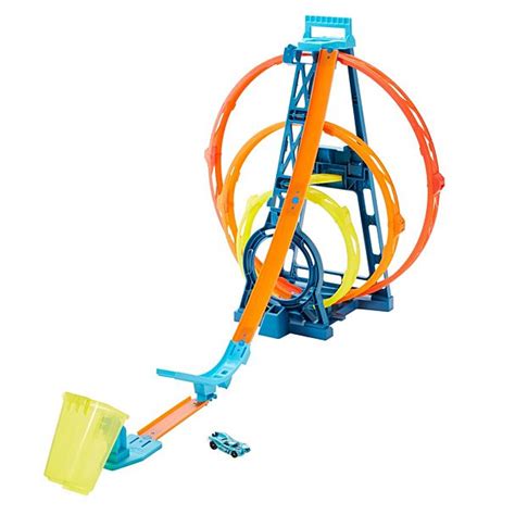 HOT WHEELS Pista Triplo Loop MATTEL GLC96 Piemonti Giocattoli