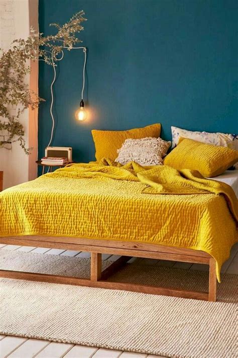 25 Easy Ways To Add Yellow To Your Bedroom - DigsDigs