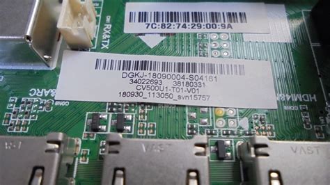 HK.T.RT2861V09 V01 - Display CV500U1-T01 - TD Sistems K50DLM8US ...