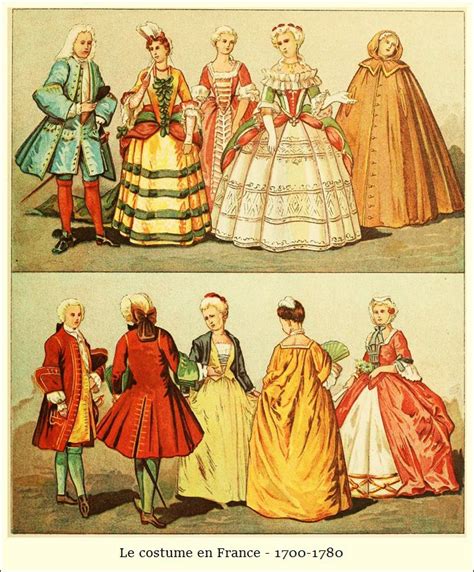 Le Costume En France Costume Historique Histoire Du