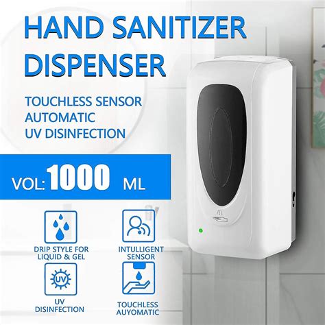 Wall Mounted Automatic Soap Dispenser 1000ml Touchless Liquid Soap Dispenser With Infrared