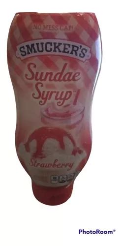 Smuckers Sundae Syrup Strawberry Fresa 567g Jarabe P Postres Mercadolibre