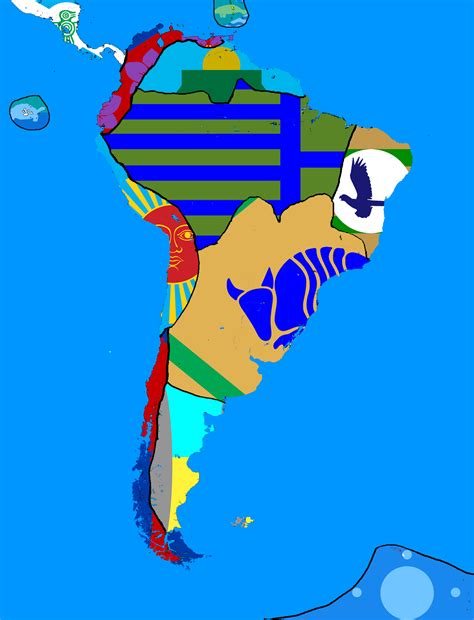 My Map of South American Bioregions : r/Bioregionalism_