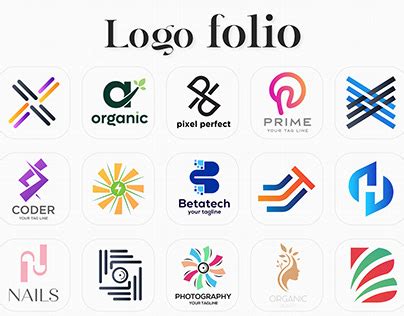 Logo Folio Modern Projects Photos Videos Logos Illustrations