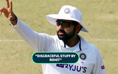 Rohit Sharma Abusing Teammate During Second Test Against England Video