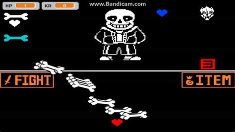 Sans simulator Play as Sans V 2 1 2 Player 2 - YouTube