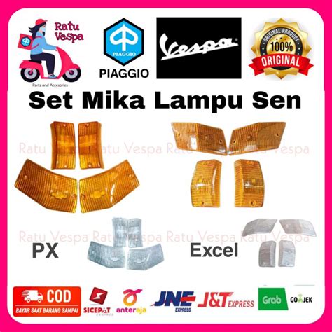 Jual Mika Lampu Sen Sein Vespa Logo Chung Px Strada Spartan Excel