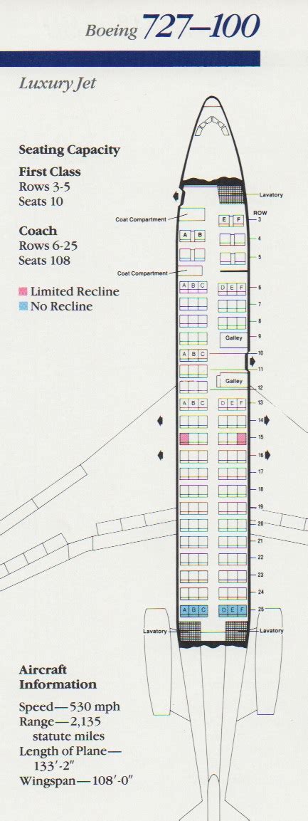 Vintage Airline Seat Map American Airlines Boeing From 71928 Hot Sex