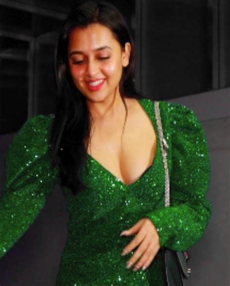 Tejasswi Prakash Tv Event 2 Hot Cleavage Hd Stills Starcelebblog