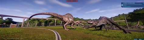 Jurassic World Evolution Spino Vs Indo By Witchwandamaximoff On Deviantart