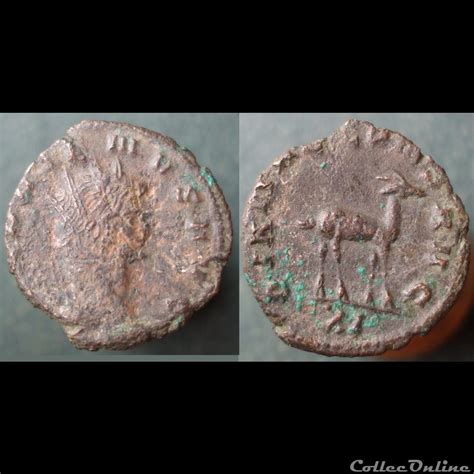 Gallien Antoninien Gazelle Moedas Antigas Romanos Imperiais E