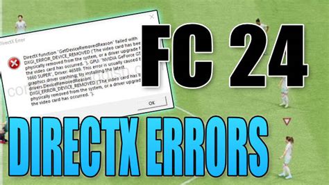 FC 24 DirectX Error How To Fix ComputerSluggish