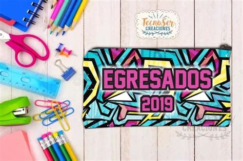 Cartucheras Personalizadas Egresados Primaria Jardín Eventos en venta