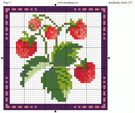 Free Strawberry Cross Stitch Patterns Cross Stitch