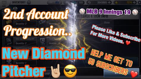 Mlb Innings New Diamond Pitcher Pack Opening Combos Zero