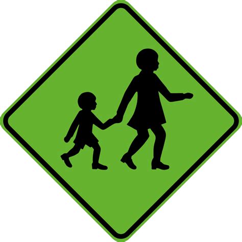 W6-3 Children Crossing sign - Australian Compliant - National Traffic Signs
