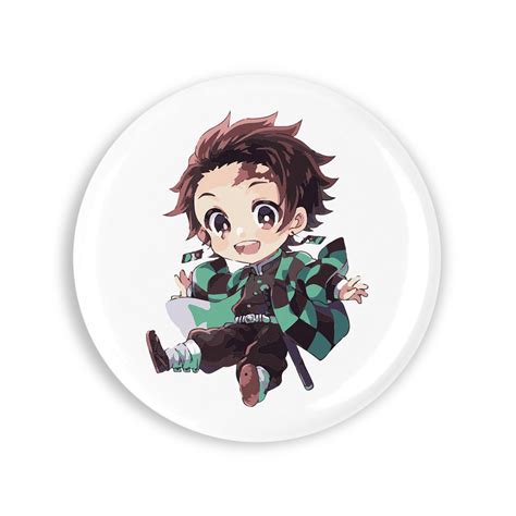 Set Insigne Demon Slayer Tanjiro Kamado Anime No Metal Mm