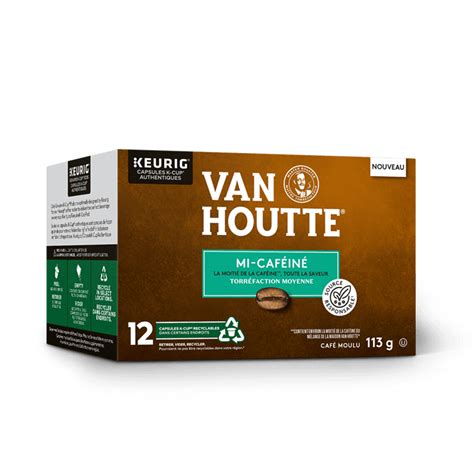 Van Houtte Caf Capsules K Cup Services De Caf Vh