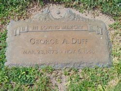 George Anderson Duff M Morial Find A Grave