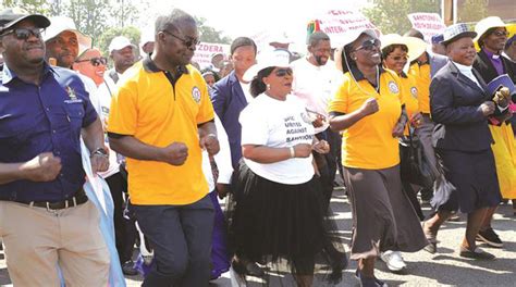 First Lady Leads Anti Sanctions March Zimbabwe Situation