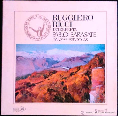 Antiguo Vinilo Old Vinyl Rugiero Ricci Interpreta Pablo Sarasate