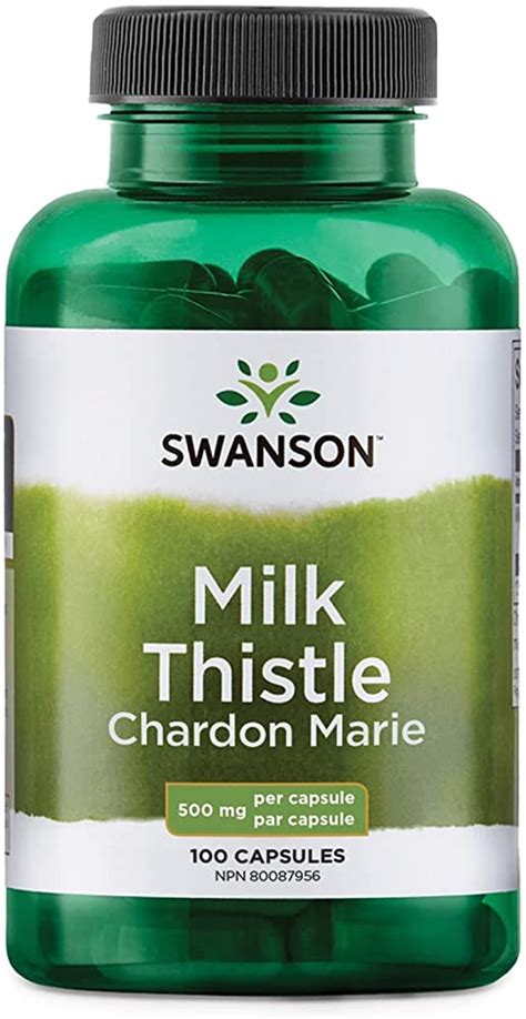 Swanson Full Spectrum Milk Thistle Mg Caps