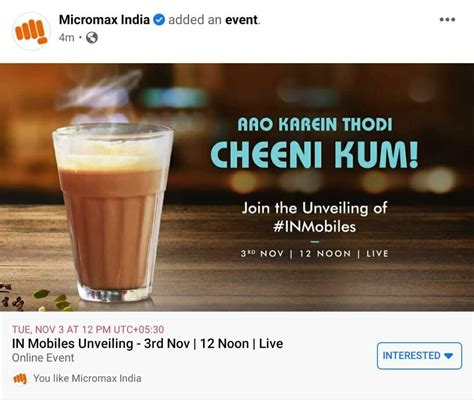 Micromax to unveil new "in" series mobiles on 3rd Nov : Techtictok