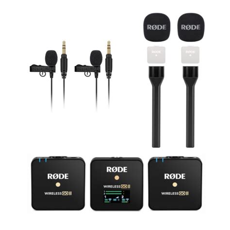 Rode Microphones Wireless GO II Dual Channel Wireless Microphone System