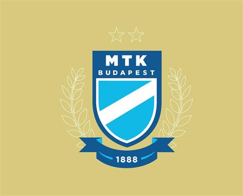 Mtk Budapest Club Logo Symbol Hungary League Football Abstract Design