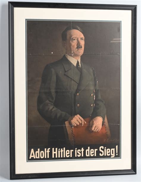 Adolf Hitler Ist Der Sieg Poster Ww Original Proxibid