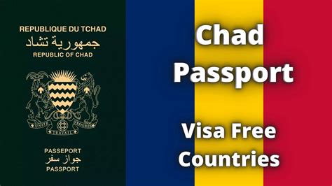 Chad Passport Visa Free Countries Youtube