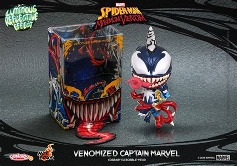 Venomized Marvel Heroes Get New Cosbaby Figures From Hot Toys