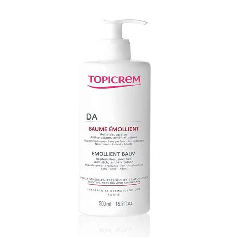 Topicrem Natural Healing Dermatological Emollient Balm 500 ml for Dry ...