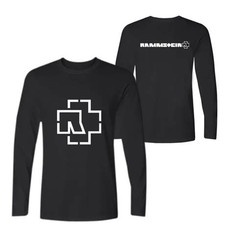 Rammstein Fashion Long Sleeve T Shirt Men And Women Slim Fit T Shirts