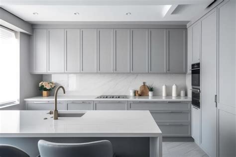 Premium AI Image | Photo of a elegant and modern kitchen