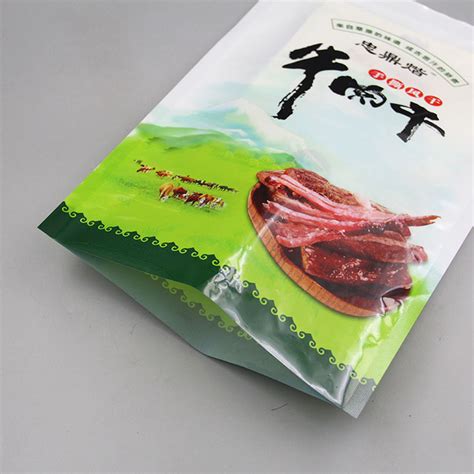 塑料复合牛肉干袋 巨人塑料彩印包装袋厂家