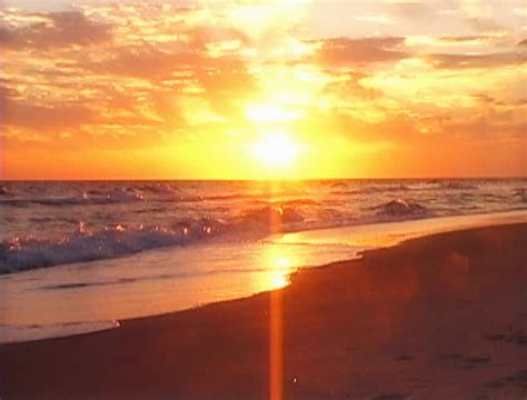 The Sunset Over The Serene Ocean Pal Video Stock Footage Video 2711453