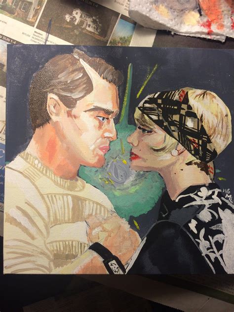 The Great Gatsby Painting By Mintasaurus On Deviantart