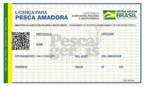 Carteira de Pesca Saiba como tirar sua licença de pesca